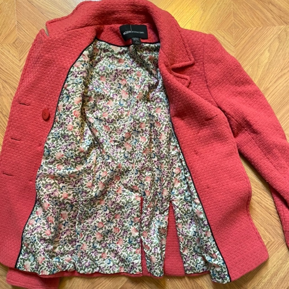 Moda internacional wool jacket - Picture 4 of 6